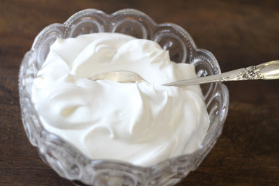Whipped Cream dari Putih Telur