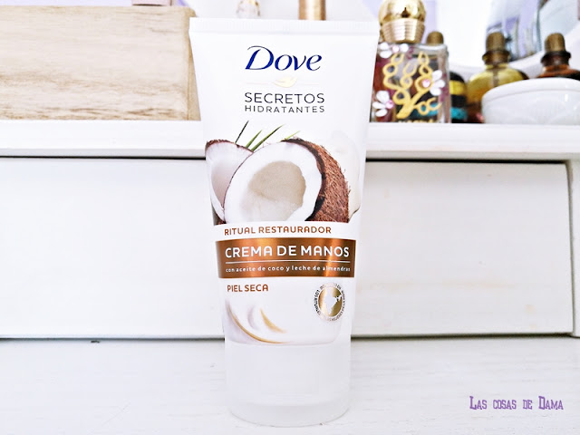 Crema de Manos Secretos Hidratantes de Dove Guapabox septiembre beautybox beauty belleza skincare