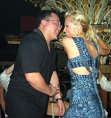 Jho Low and Paris Hilton