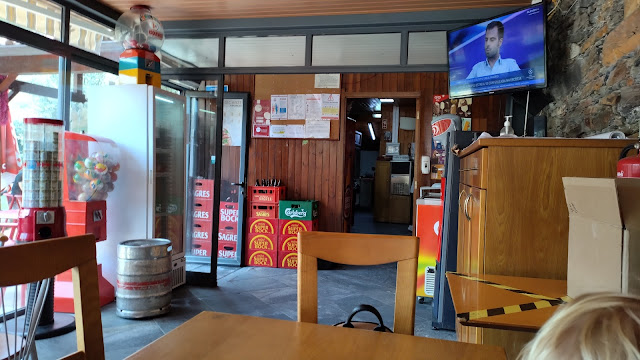 Interior do Bar/restaurante da Praia Fluvial de Alvito da Beira