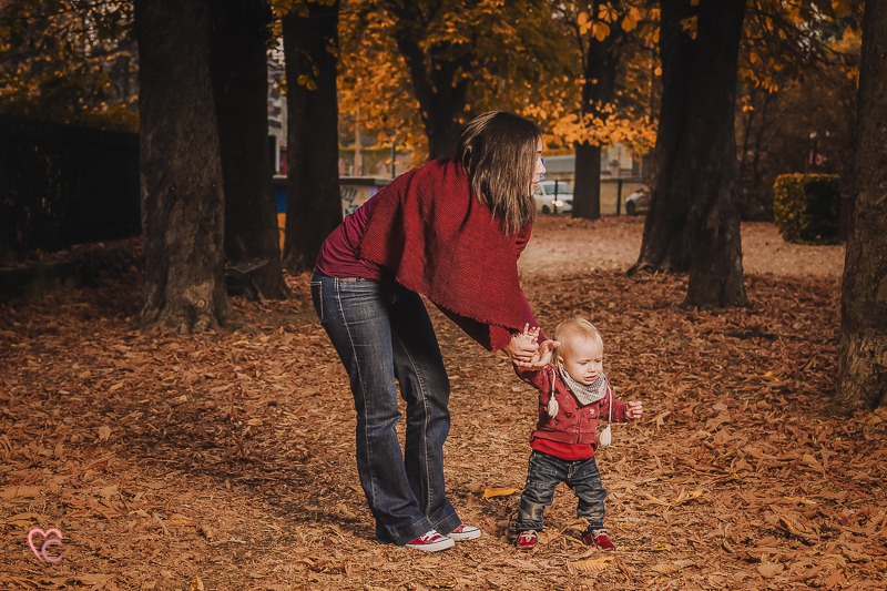 Fall mini session, fotografo di famiglia a Chieri