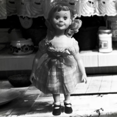 The Twilight Zone Talky Tina Creepy Talking Doll Exclusive Replica, Her name is Talky Tina and you better be nice to her ... Or She want to kill you