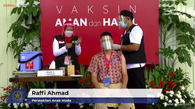 Ikut Pesta Usai Divaksin, Raffi Ahmad Minta Maaf ke Presiden dan Masyarakat