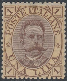 1889 Umberto I 1 Lira