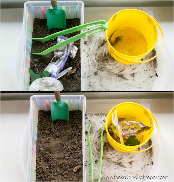 Montessori Inspired Pollution Work for Preschool