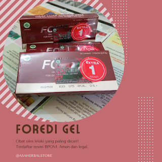 Foredi Gel Obat Kuat Untuk Atasi Ejakulasi Dini