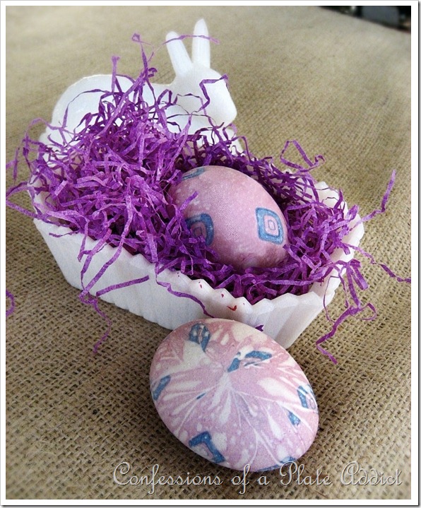 CONFESSIONS OF A PLATE ADDICT Silk Dyed Eggs CONFESSIONS OF A PLATE ADDICT Silk Dyed Eggs2