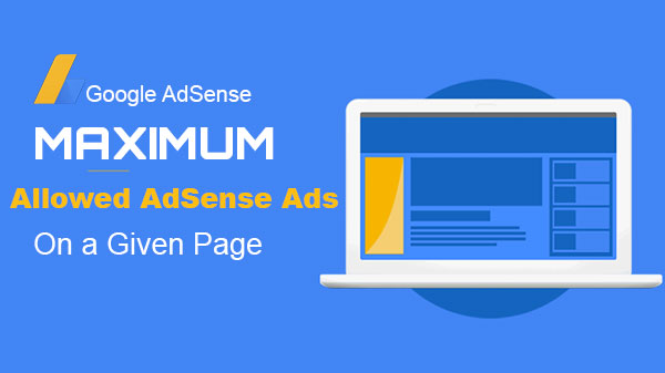 Maximum Allowed Adsense Ads Units on a page