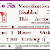 Monetization Tab Disabled On YouTube Fix [Latest] 