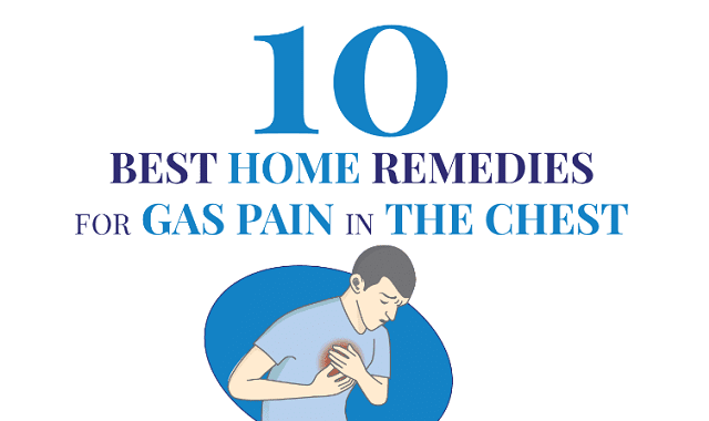 10 Best Home Remedies For Gas Pain In The Chest