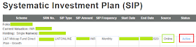 LnT Mutual Fund - Cancel SIP