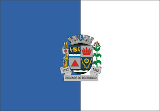 Bandeira de Visconde do Rio Branco MG