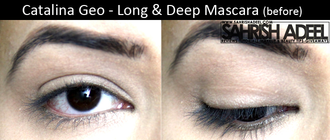 Catalina Geo Long & Deep Mascara - Review + Before & After