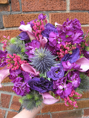 This bridal bouquet was a shop favorite here at Sisters that week