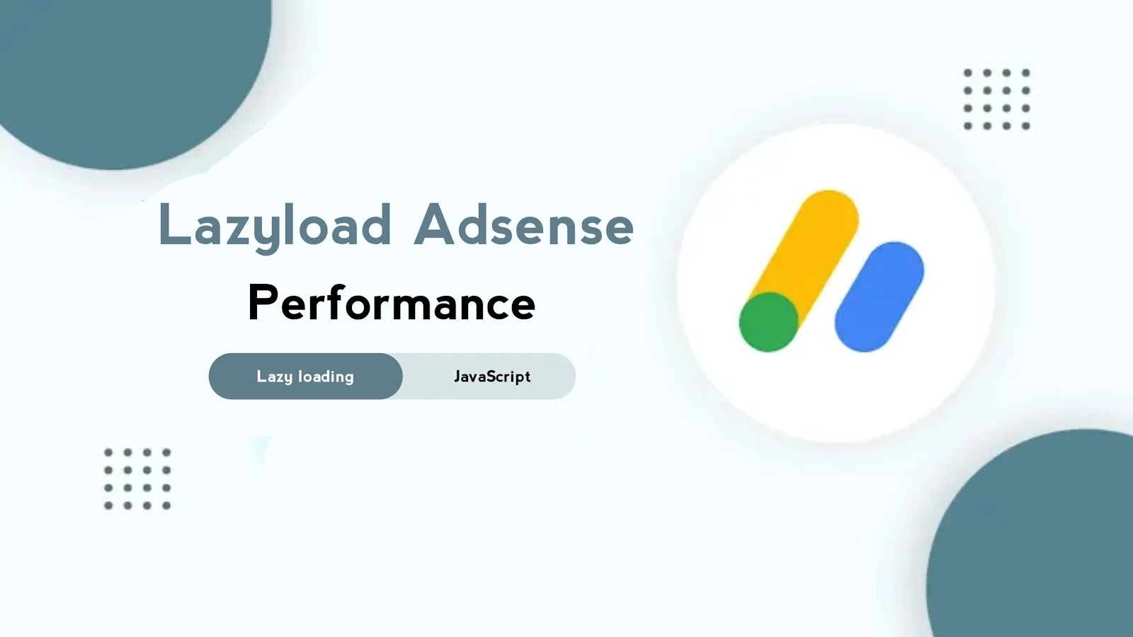 Lazyload Adsense. JavaScript