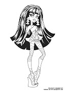 Desenhos para Colorir A4Monster High (monster high colorir )