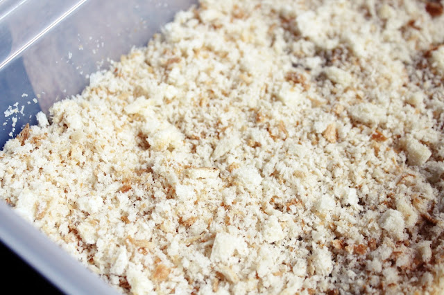 Tomato-y White Beans with quick preserved lemon and breadcrumbs