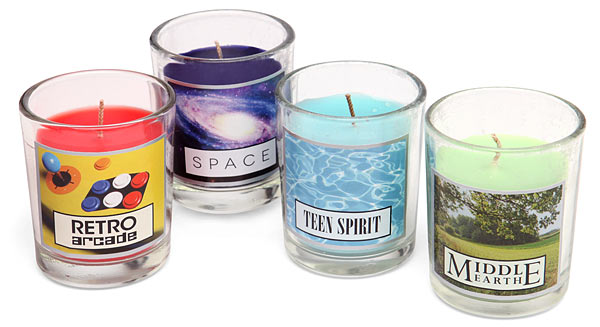 เทียนหอมกลิ่น Geek (Geeky candle set เทียนหอมจากเว็บ ThinkGeek)