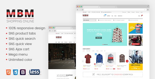 Celan Responsive Magento Theme