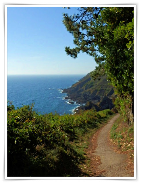 South West Coast Path near Polperro