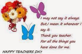 Teachers Day quotes
