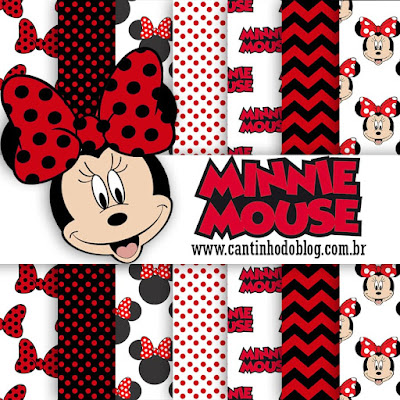 KIT DIGITAL MINNIE GRÁTIS PARA BAIXAR