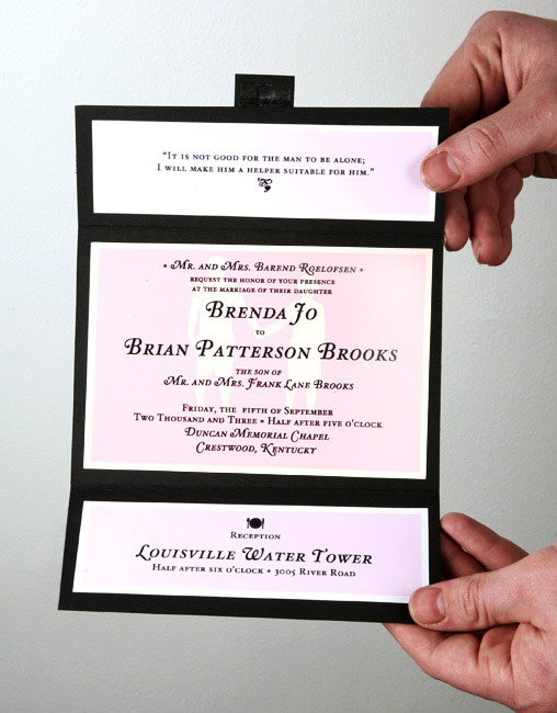 unique wedding invitation ideas