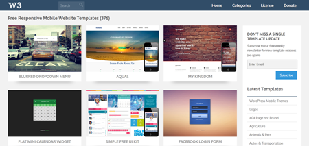 Download Template HTML Gratis di w3layouts.com