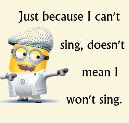 Aku suka menyanyi