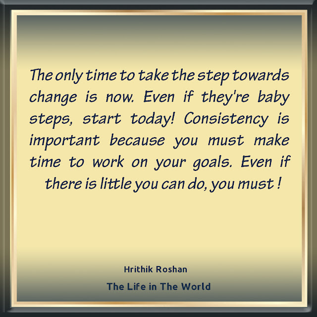 Quotes by Hrithik Roshan
