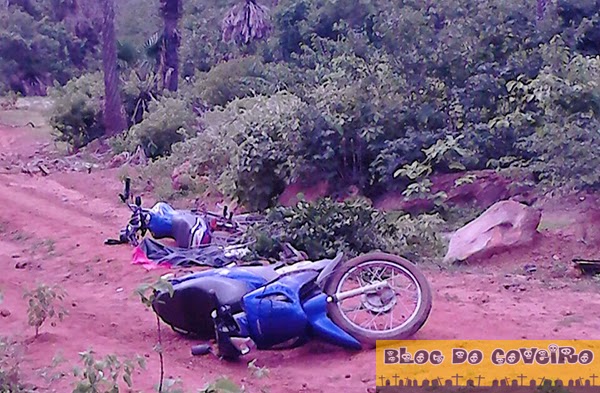 Colisão entre duas motos deixa um morto e um ferido em Cocal dos Alves