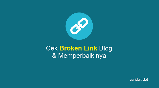 cara cek link atau url rusak pada blog dengan brokenlinkchecker