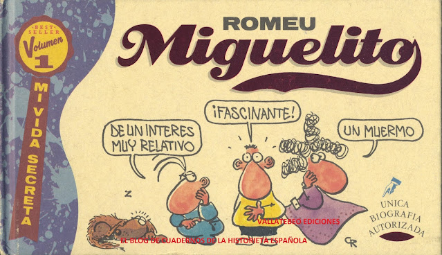 Miguelito. Estrip, 1991. Dibujos de Romeu