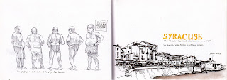 alex bochard croquis carnet voyage italie sicile