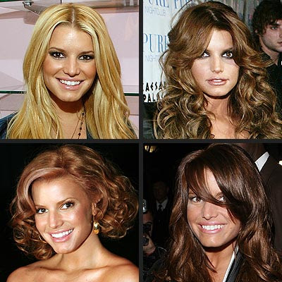 jessica simpson hairstyles 2010. Celebrity Hairstyle 2010