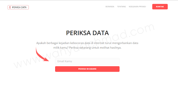 Cara Cek Data Pribadi Kita Bocor di Internet Terbaru - Periksa Data