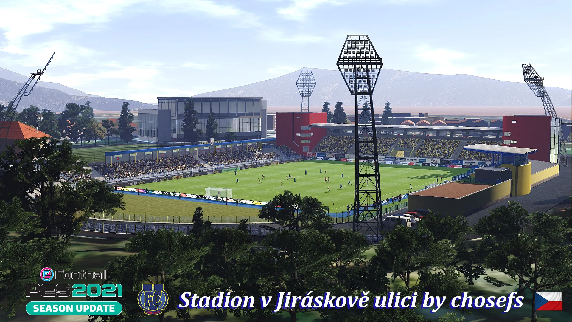 PES 2021 Stadion v Jiráskově ulici