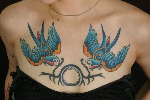  though that chest tattoo theme is more popular with men that with women