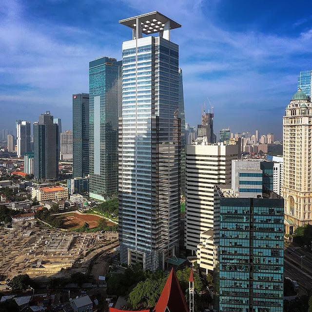 Sinarmas Tower gedung tertinggi keenam di kota jakarta