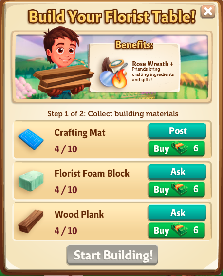 Florist Festival - FarmVille 2