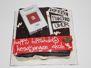 Tart ulang tahun di Malang, Kue ulang tahun di Malang, Cake ulang tahun Malang, birthday cake malang, Kue ulang tahun rokok,  