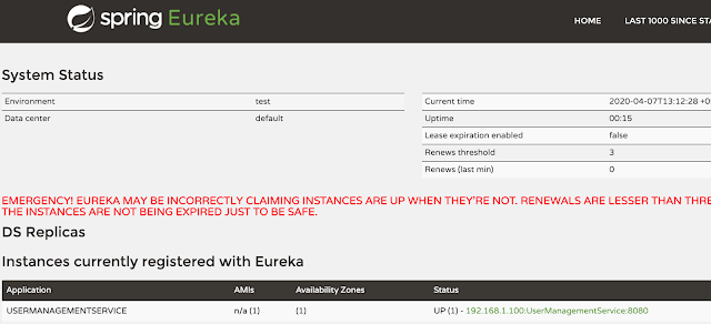 eureka server