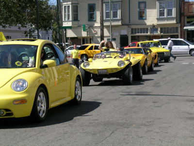 If you look for yellow cars all of a sudden it seems like every second car