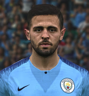 PES 2017 Faces Bernardo Silva by ABW_FaceEdit