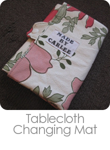 Tablecloth Changing Mat