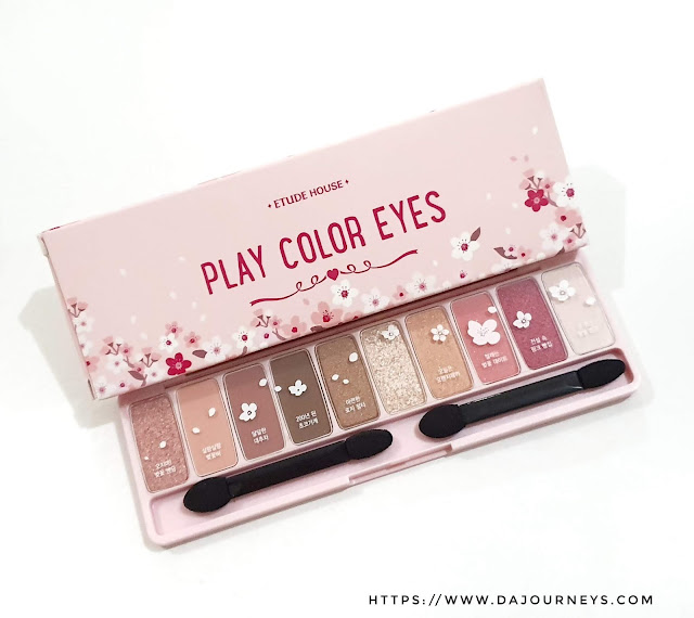 Review Etude House Play Color Eyes Palette Cherry Blossom