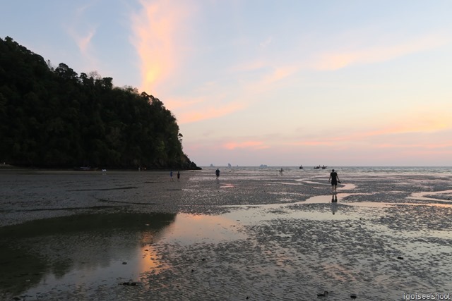 Evening at Nopparat Thara Beach