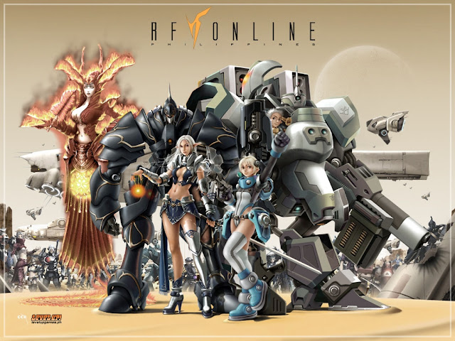 rf online mmo game