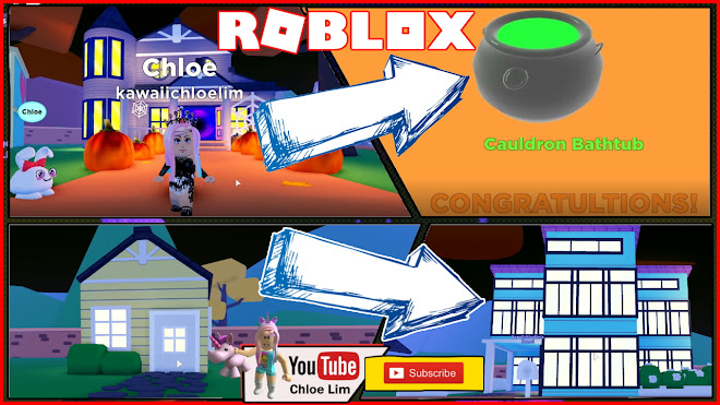 Chloe Tuber Roblox My Droplets Gameplay Got A Prize From The - building our tiny town in roblox youtube
