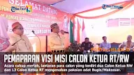 Masa Calon Presiden Kalah Sama Calon Ketua RT/RW Yang Berani Paparkan Visi MIsi Sendiri Tanpa Stuntman